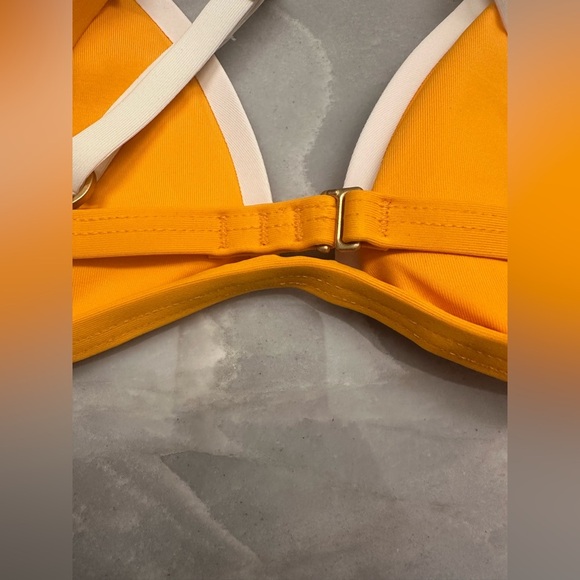 NWT! L*Space Seamless Finneas orange Bikini Top. Women’s Medium $106 - Picture 4 of 5